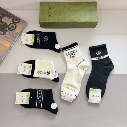 GUCCI 26S MID-CREW SOCKS (1 BOX)