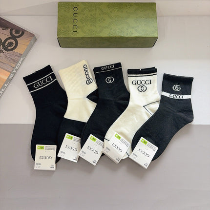 GUCCI 26S MID-CREW SOCKS (1 BOX)