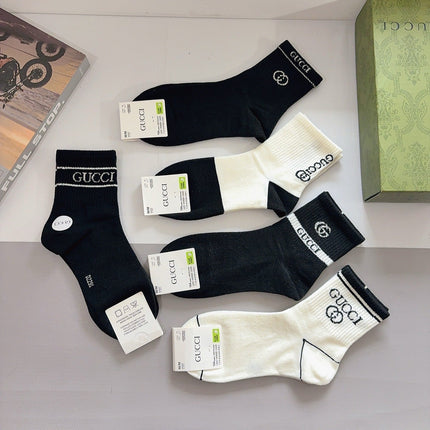 GUCCI 26S MID-CREW SOCKS (1 BOX)
