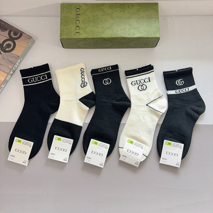 GUCCI 26S MID-CREW SOCKS (1 BOX)