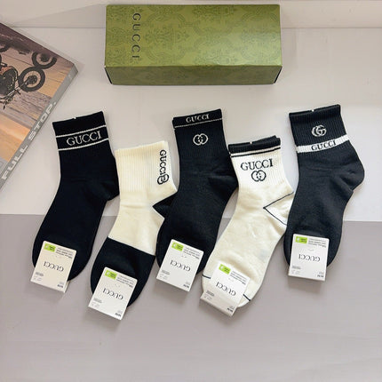 GUCCI 26S MID-CREW SOCKS (1 BOX)