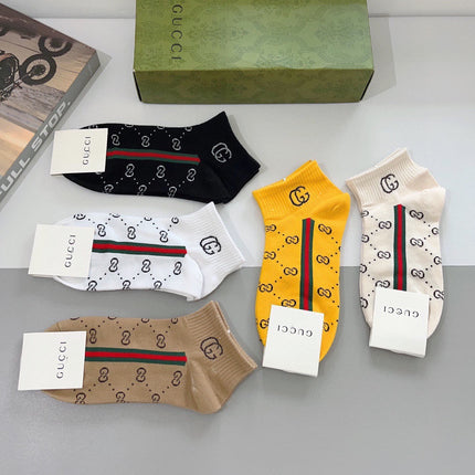 GUCCI 26S ANKLE SOCKS 352221 (1 BOX)