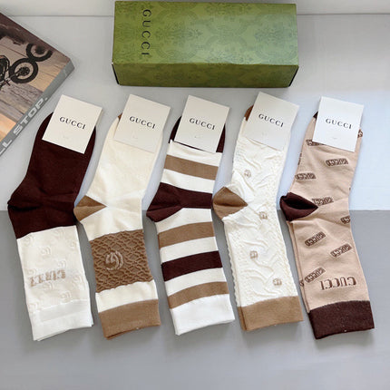 GUCCI 26S CREW SOCKS 352232 (1 BOX)