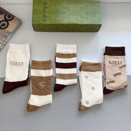 GUCCI 26S CREW SOCKS 352232 (1 BOX)
