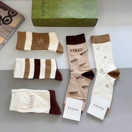 GUCCI 26S CREW SOCKS 352232 (1 BOX)