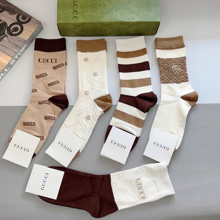 GUCCI 26S CREW SOCKS 352232 (1 BOX)