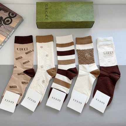 GUCCI 26S CREW SOCKS 352232 (1 BOX)