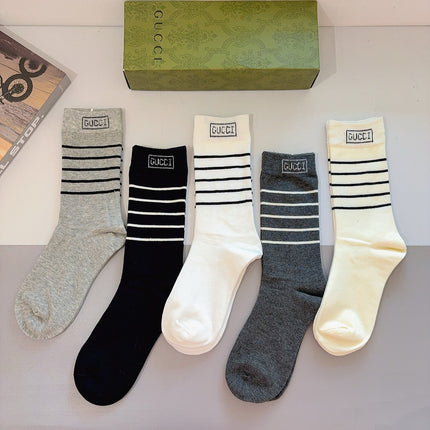 GUCCI 26S CREW SOCKS 403782 (1 BOX)
