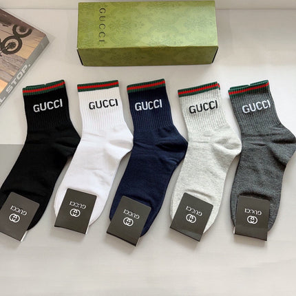 GUCCI 26S CREW SOCKS 405321 (1 BOX)