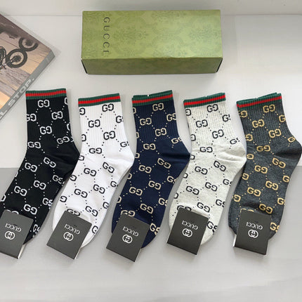 GUCCI 26S CREW SOCKS 353698 (1 BOX)