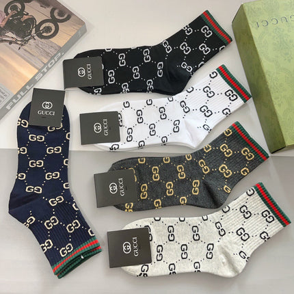 GUCCI 26S CREW SOCKS 353698 (1 BOX)