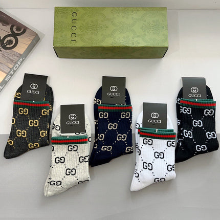 GUCCI 26S CREW SOCKS 353698 (1 BOX)