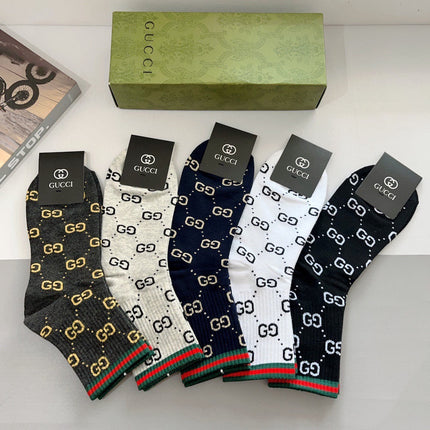 GUCCI 26S CREW SOCKS 353698 (1 BOX)