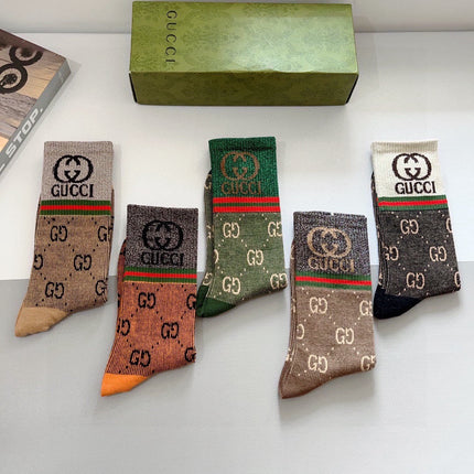 GUCCI 26S CREW SOCKS 405345 (1 BOX)