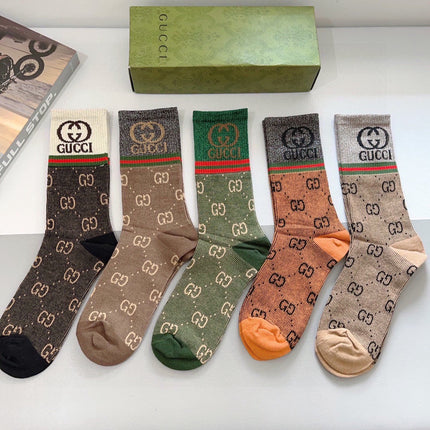 GUCCI 26S CREW SOCKS 405345 (1 BOX)
