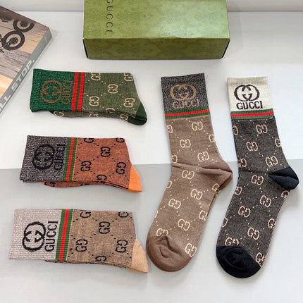 GUCCI 26S CREW SOCKS 405345 (1 BOX)