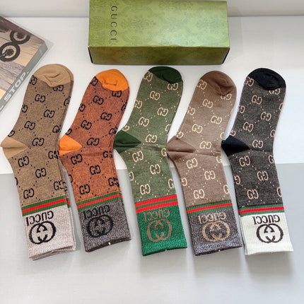 GUCCI 26S CREW SOCKS 405345 (1 BOX)
