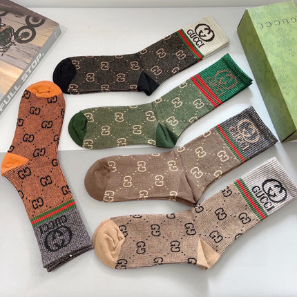 GUCCI 26S CREW SOCKS 405345 (1 BOX)