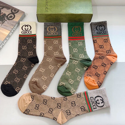 GUCCI 26S CREW SOCKS 405345 (1 BOX)