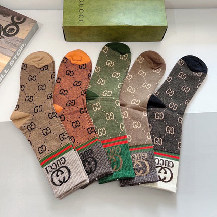 GUCCI 26S CREW SOCKS 405345 (1 BOX)