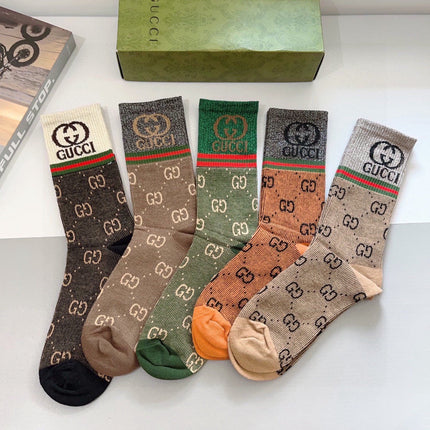 GUCCI 26S CREW SOCKS 405345 (1 BOX)