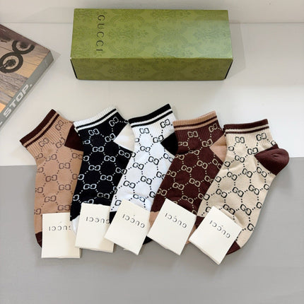 GUCCI 26S ANKLE SOCKS 407127 (1 BOX)