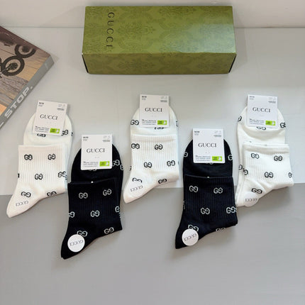 GUCCI 26S CREW SOCKS 408678 (1 BOX)