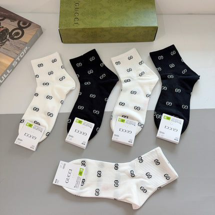 GUCCI 26S CREW SOCKS 408678 (1 BOX)