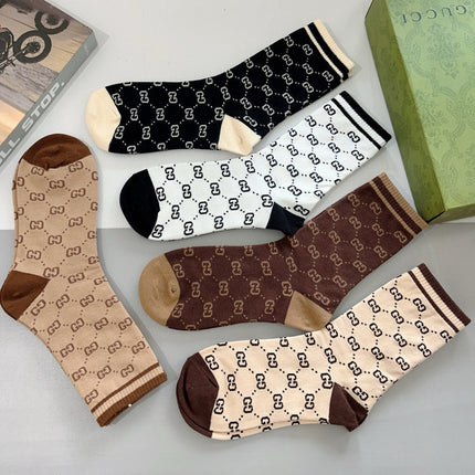 GUCCI 26S CREW SOCKS 408679 (1 BOX)