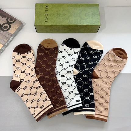 GUCCI 26S CREW SOCKS 408679 (1 BOX)