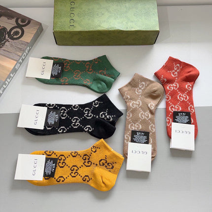 GUCCI 26S ANKLE SOCKS 408694 (1 BOX)