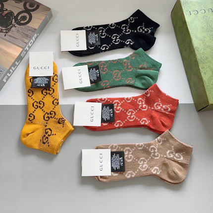 GUCCI 26S ANKLE SOCKS 408694 (1 BOX)