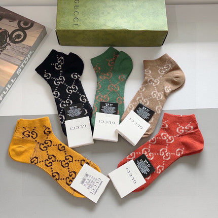 GUCCI 26S ANKLE SOCKS 408694 (1 BOX)
