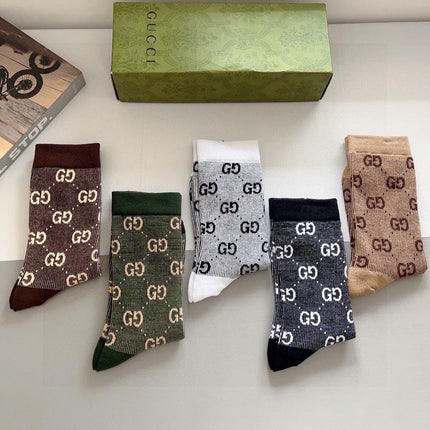 GUCCI 26S CREW SOCKS 408699 (1 BOX)