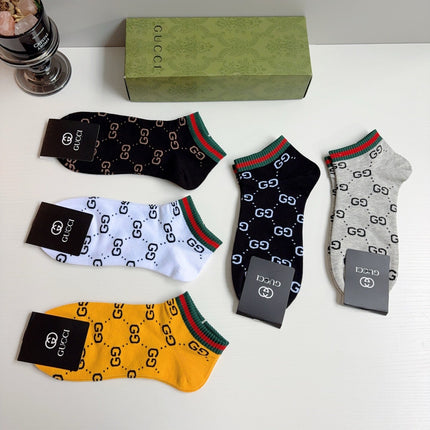 GUCCI 26S ANKLE SOCKS 405351 (1 BOX)