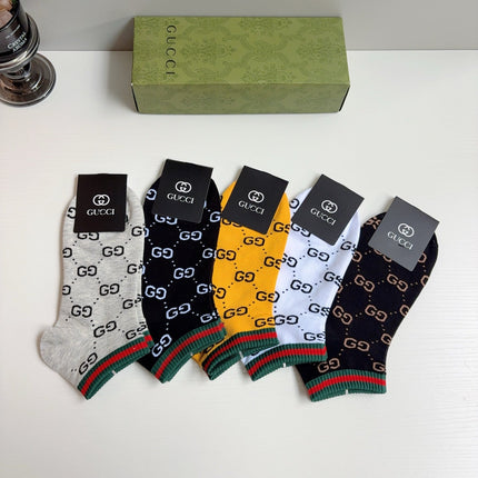 GUCCI 26S ANKLE SOCKS 405351 (1 BOX)