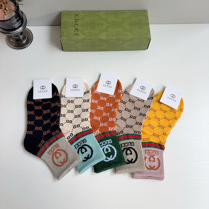 GUCCI 26S CREW SOCKS 352111 (1 BOX)
