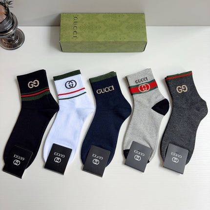 GUCCI 26S CREW SOCKS 405355 (1 BOX)