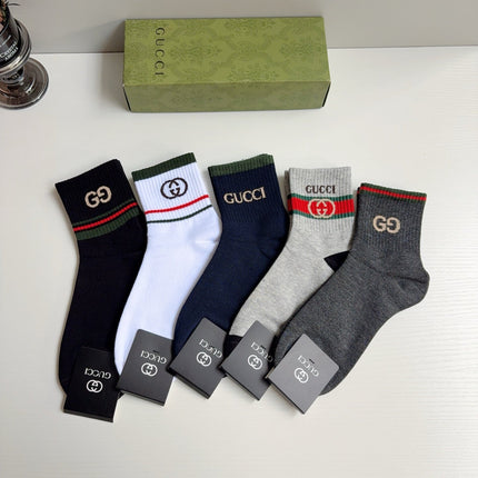 GUCCI 26S CREW SOCKS 405355 (1 BOX)