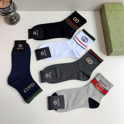 GUCCI 26S CREW SOCKS 405355 (1 BOX)