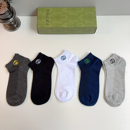 GUCCI 26S ANKLE SOCKS 398804 (1 BOX)