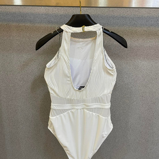 CC BIKINI SWIMSUIT SET IN WHITE 573555