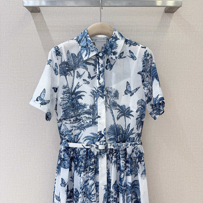 DIOR 26S MIDI SHIRT DRESS 1320