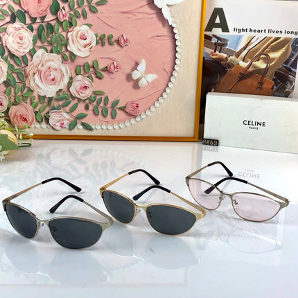 CELINE 26S AVIATOR FRAME IN METAL 499109