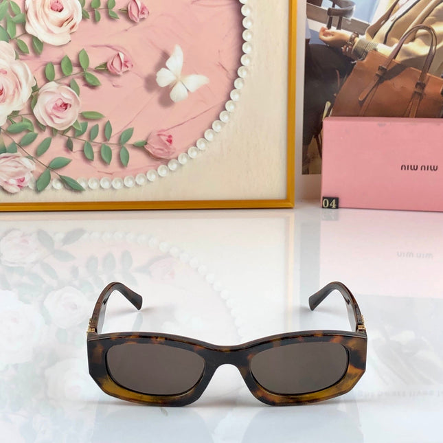 MIUMIU 26S RECTANGULAR FRAME IN ACETATE 445496