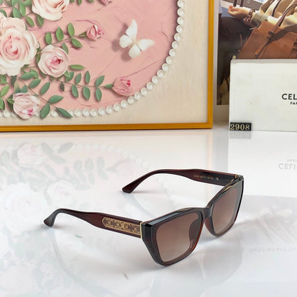 CELINE 26S CAT EYE FRAME IN TORTOISESHELL ACETATE 499151