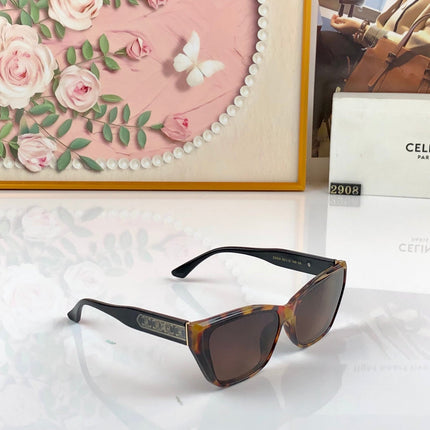 CELINE 26S CAT EYE FRAME IN TORTOISESHELL ACETATE 499150