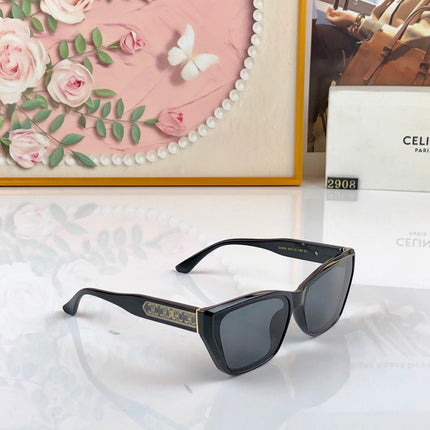 CELINE 26S CAT EYE FRAME IN BLACK ACETATE 499149