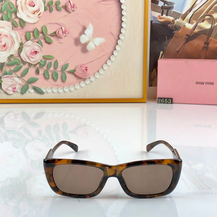 MIUMIU 26S RECTANGULAR FRAME IN ACETATE 439708