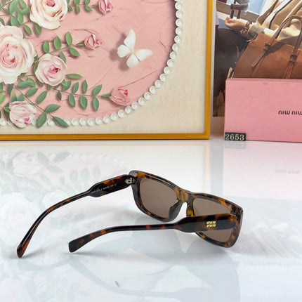 MIUMIU 26S RECTANGULAR FRAME IN ACETATE 439708